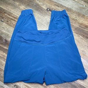 PATAGONIA WOMEN'S BLUE JOGGERS SIZE M